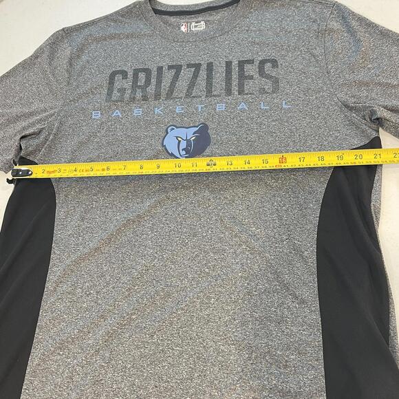 Ultra Game NBA Memphis Grizzlies Men's Active Tee Shirt Gray Large T-shirt - Picture 2 of 5